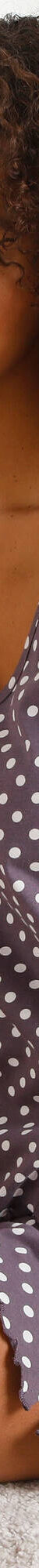 Pyjama short imprimé pois (gris anthracite) Pyjama short imprimé pois (gris anthracite)